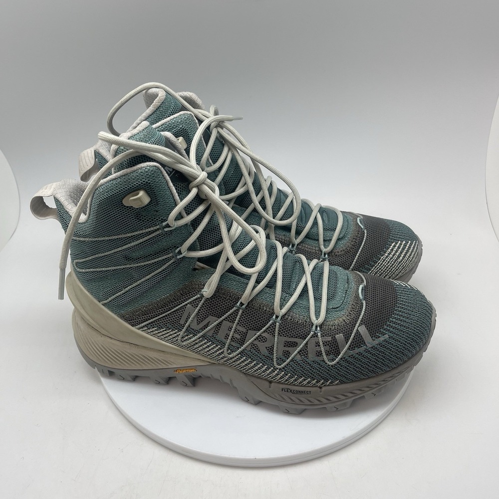 Merrell Thermo Rogue 3 Boots Womens 10 J036450 Blue GTX Waterproof Hiking Shoes